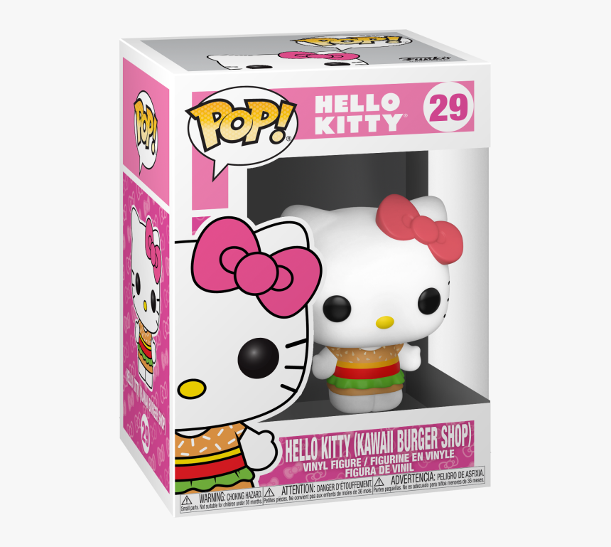 Hello Kitty Kawaii Burger Shop Pop, HD Png Download