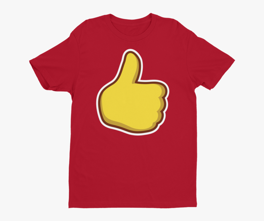 Thumbs Up Emoji Short Sleeve Next Level T Shirt 

 - Lil Sebastian Shirt Farewell, HD Png Download