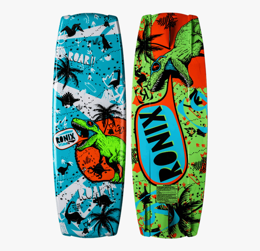 Glow N Dark Dinosaur / Blue - Kids Wakeboards, HD Png Download