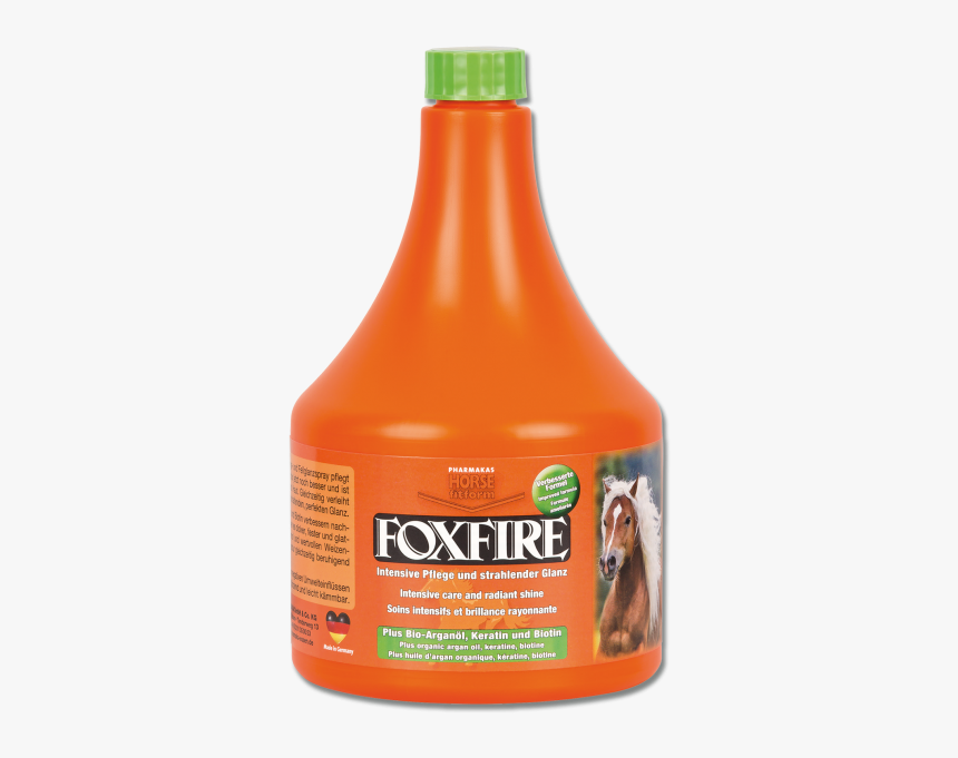 Foxfire Hair Shine Spray - Tratament Pentru Cresterea Coamei La Cal, HD Png Download