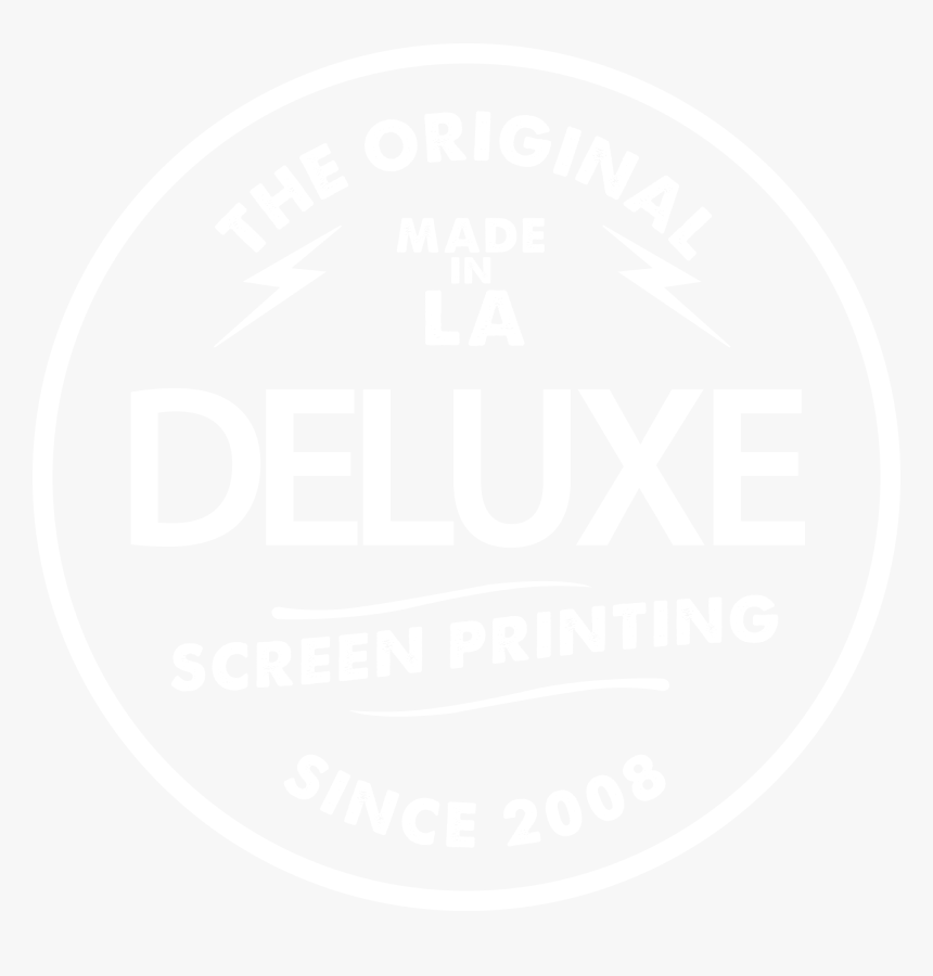 Logo - Deluxe Screen Printing Logo, HD Png Download