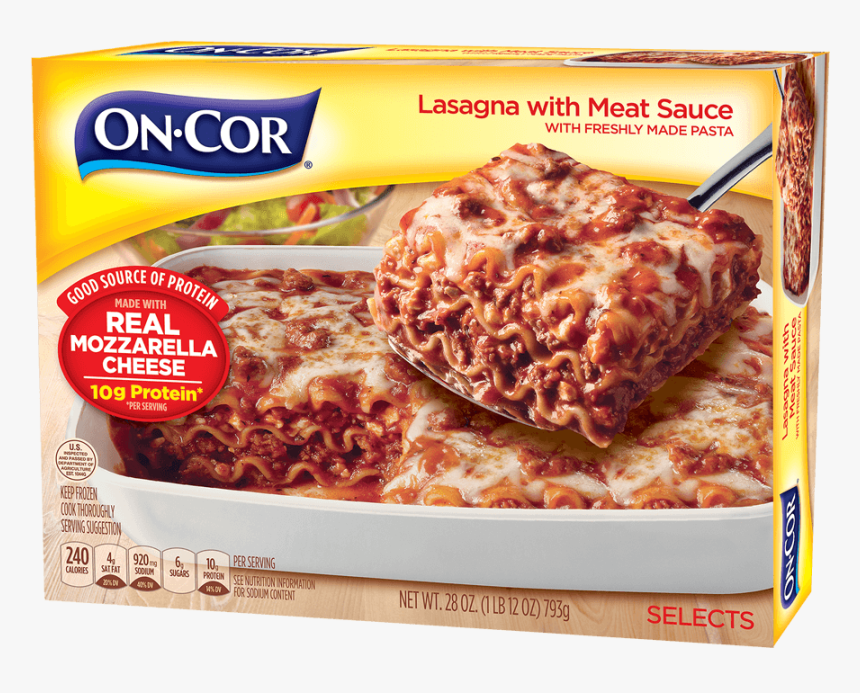 Lasagna With Meat Sauce - Encore Lasagna, HD Png Download