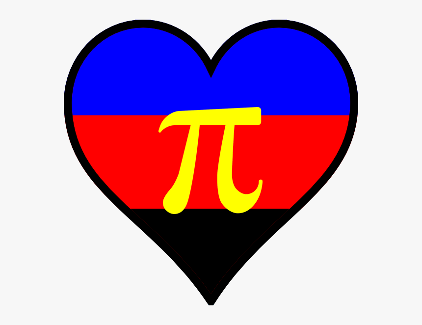 Heart Polyamorous Pride 3 - Polyamorous Pride Heart Transparent, HD Png Download