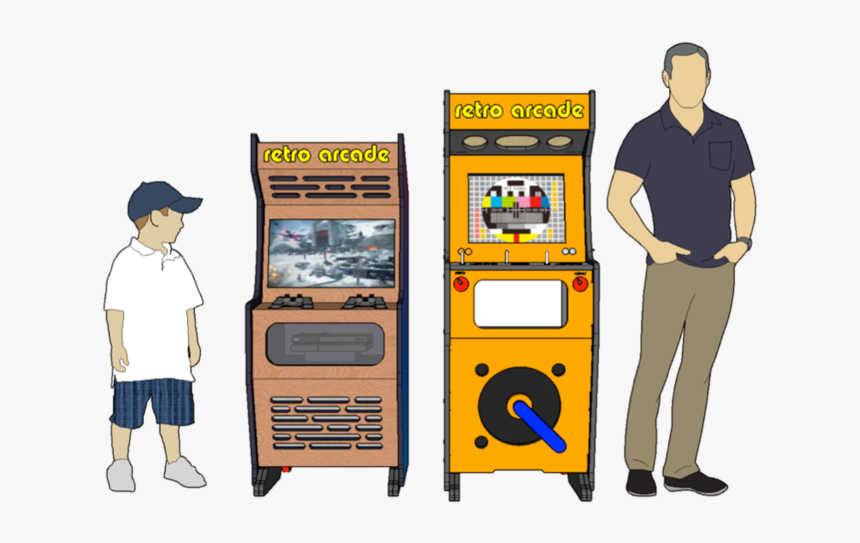 Video Game Arcade Cabinet, HD Png Download