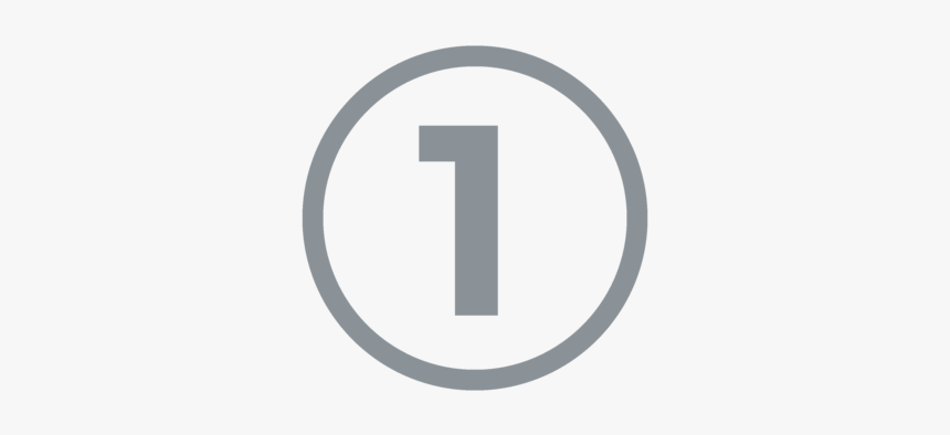 1 - Circle, HD Png Download