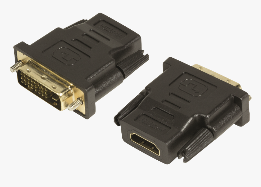 Hdmi To Dvi Converter Plug, HD Png Download