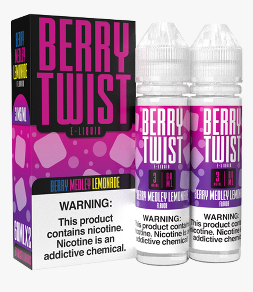 Berry Twist Premium E-liquid 60ml 2pk, HD Png Download