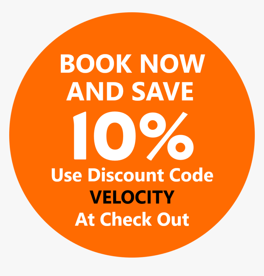 Velocity Valley Book Now And Save 10 Percent - Circle, HD Png Download