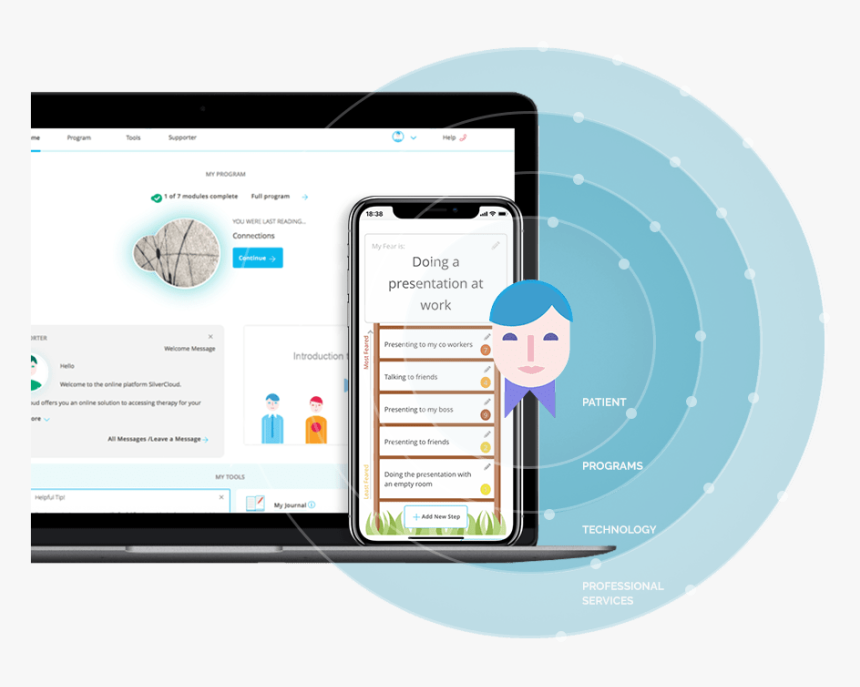 Silver Cloud Digital Mental Health Platform Selected - Silvercloud Health, HD Png Download