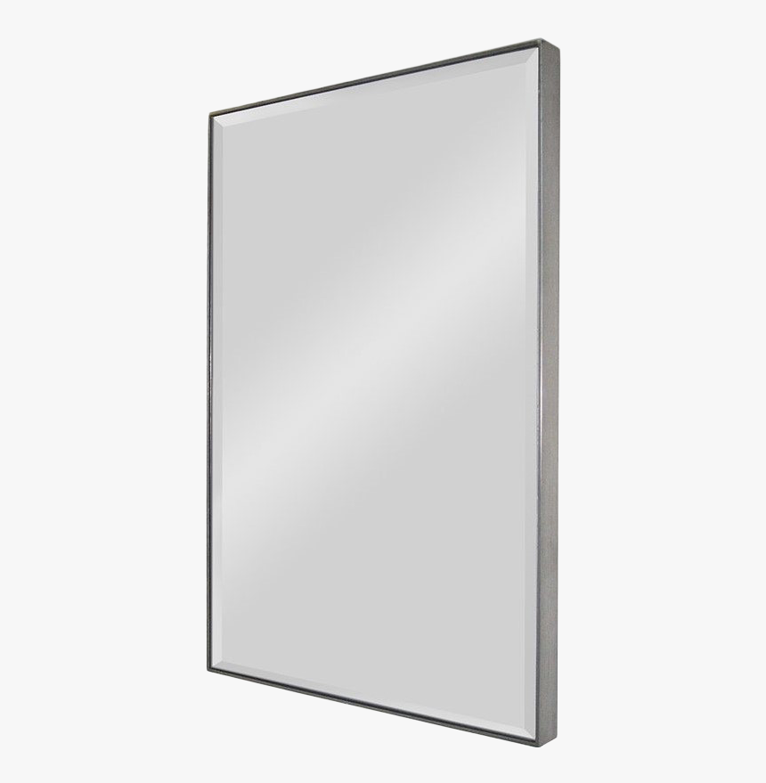 White Thin Frame Mirrors , Png Download - Home Door, Transparent Png