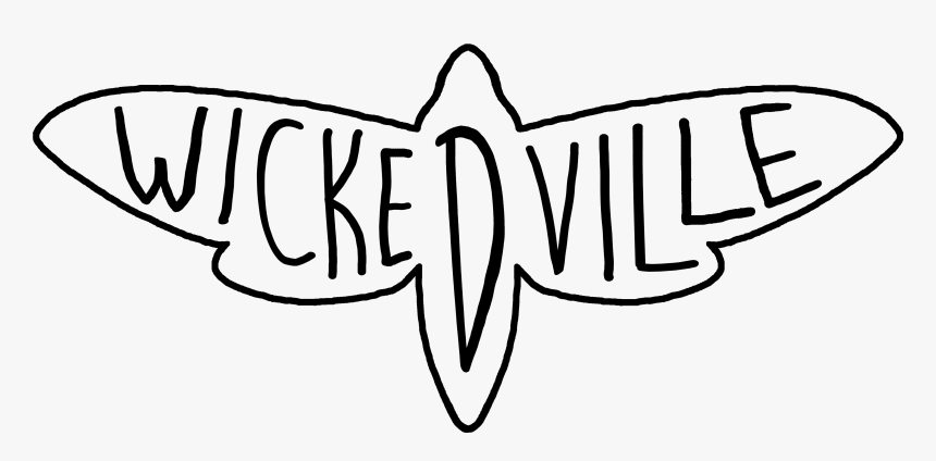 Wickedville - Line Art, HD Png Download
