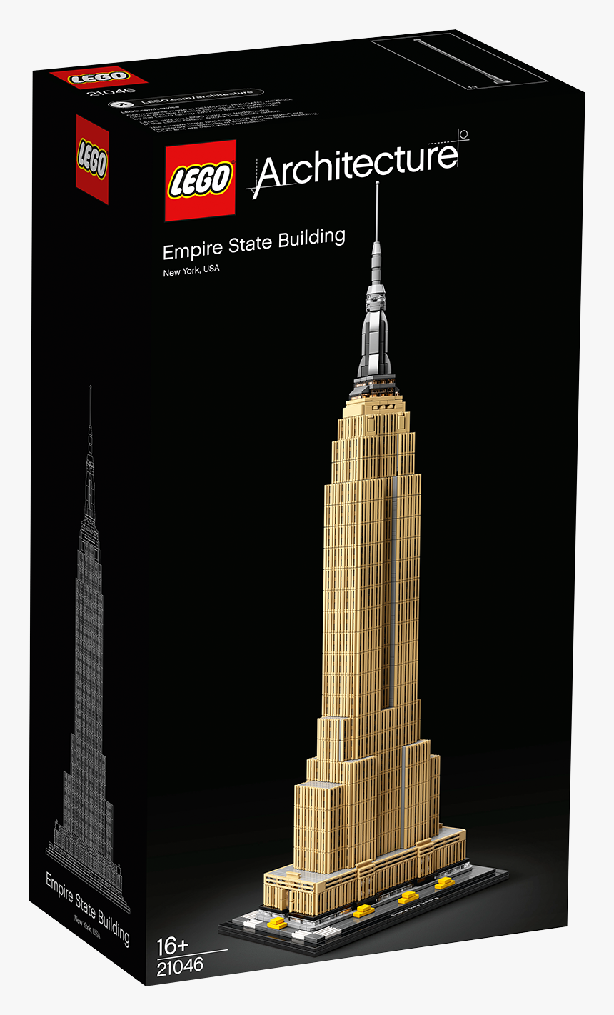 Lego Architecture Empire State Building 21046, HD Png Download