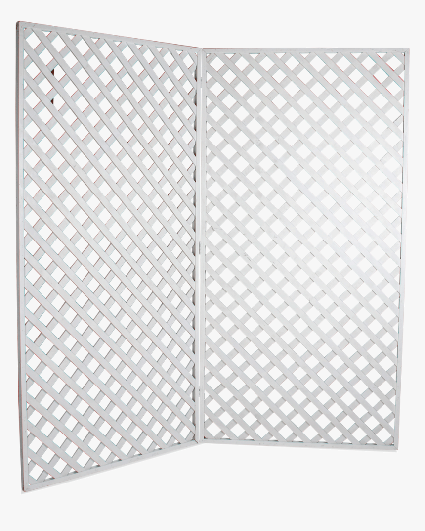 White Wood Lattice Screen - Academy, HD Png Download