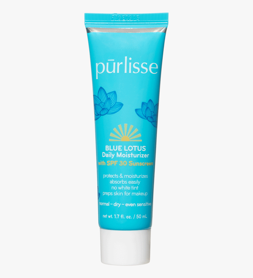 Purlisse Blue Lotus Essential Daily Moisturizer Spf, HD Png Download