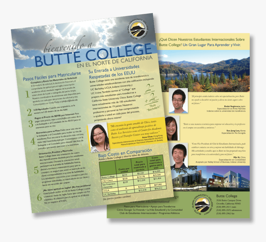 Butte College - Flyer, HD Png Download