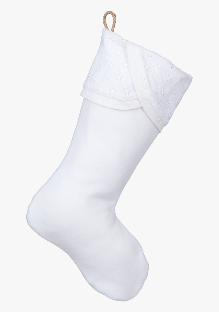 Christmas Stocking White Transparent, HD Png Download