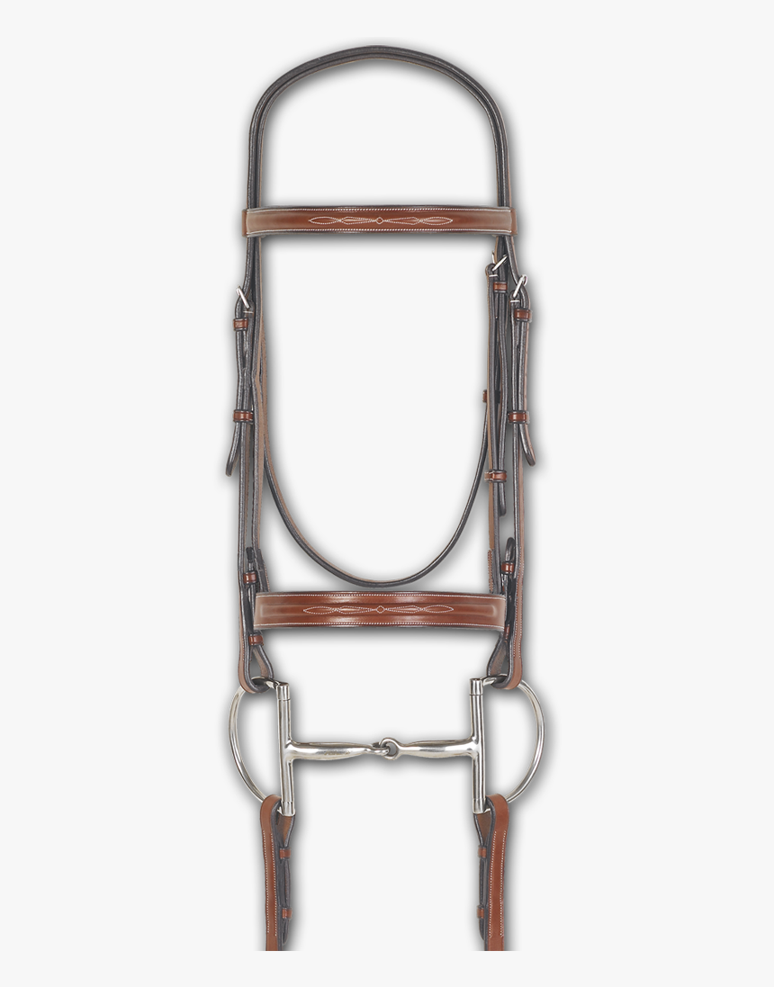 Pessoa Fancy Stitched Inset Wide Noseband Bridle W/ - Shelf, HD Png Download