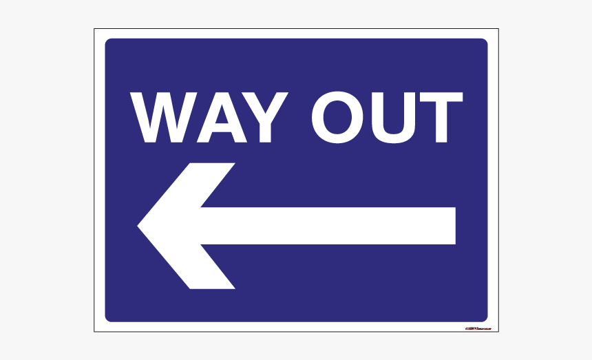 Way Parking Signs Order And Buy Online, Nationwide - Way To Parking Sign, HD Png Download