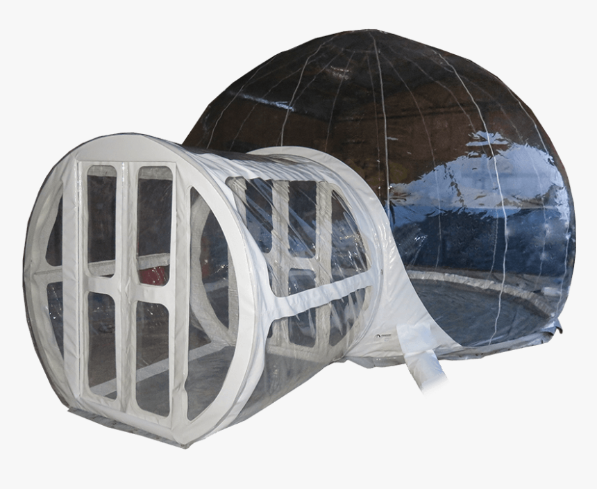 Clear Pvc Bubble With Tunnel - Tent, HD Png Download