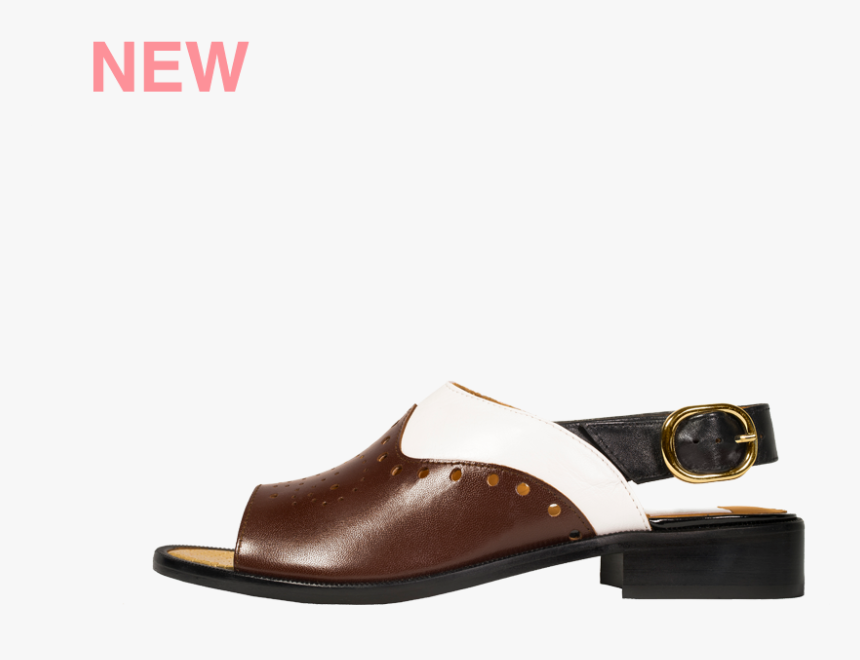 Sandalia Mulé Pompadour Para Mujer En Piel Diseño Ana - Google, HD Png Download