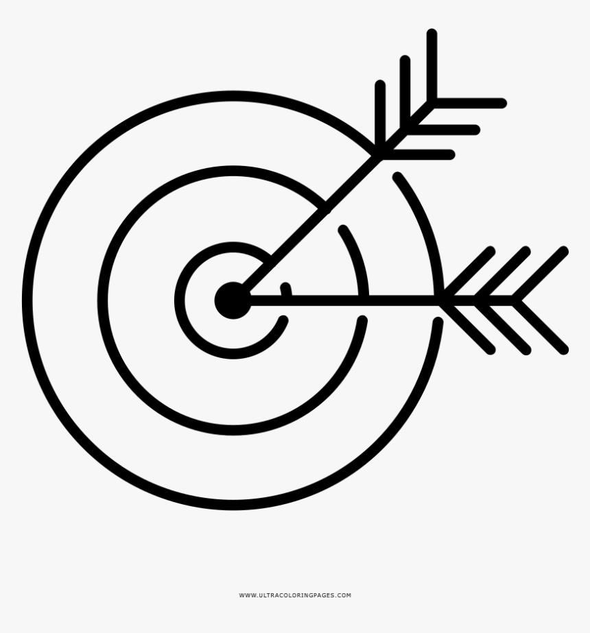 Goal Coloring Page - Circle, HD Png Download