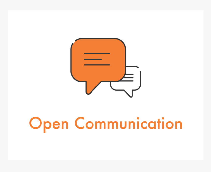 A Simple Drawing Of Two Square Speech Bubbles One Large - Illustration, HD Png Download