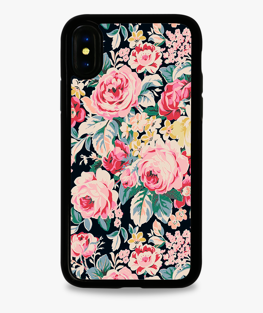 Transparent Flower Vintage Png - Floral Paw Print Sticker, Png Download