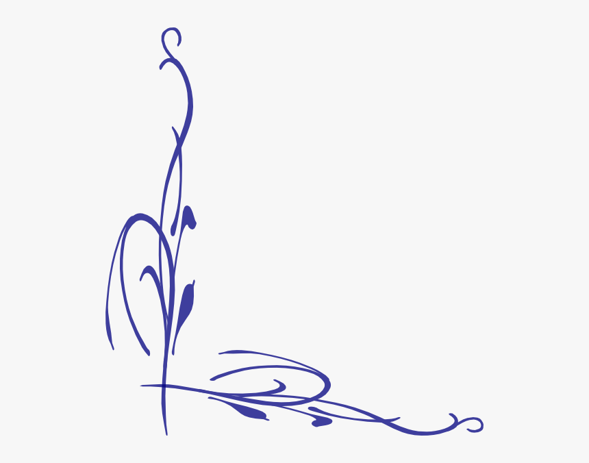 Blue Vines Png, Transparent Png