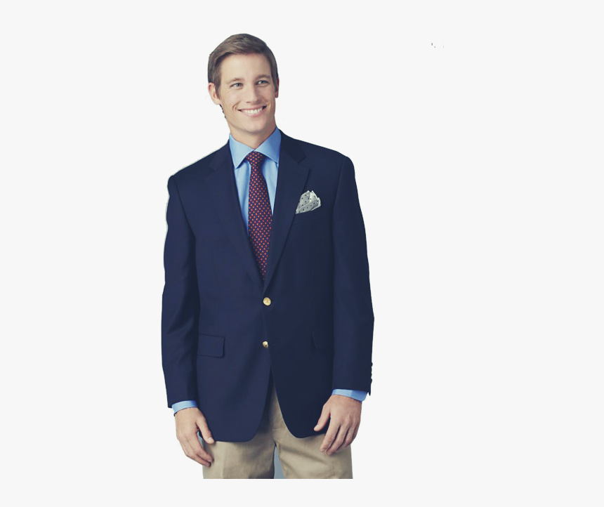 Navy Blue Blazer Png Free Image Download - Formal Wear, Transparent Png