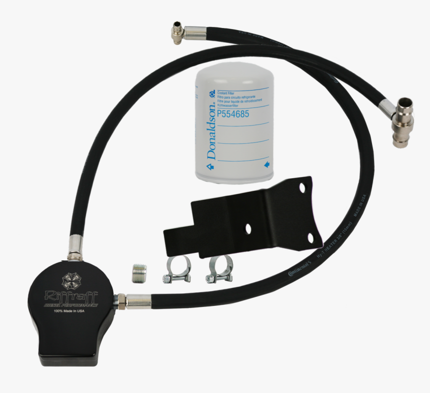 Riffraff Diesel Coolant Filtration System / Filter - Cable, HD Png Download