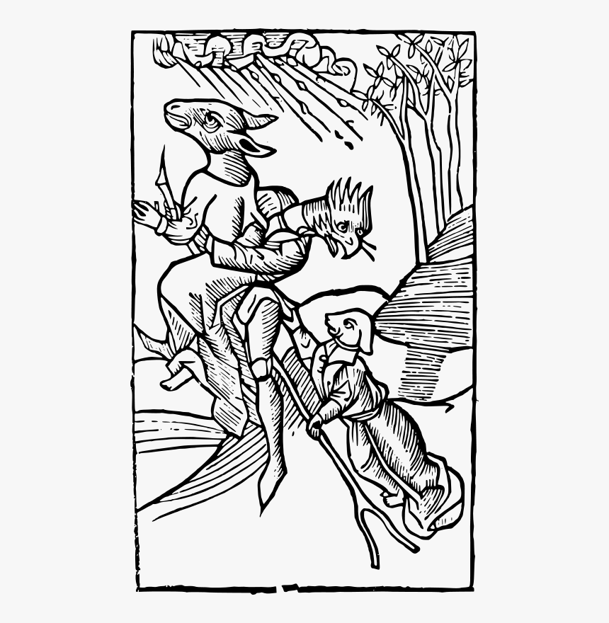 Witches And Demons - Witches And Female Soothsayers By Ulrich Molitor 1489, HD Png Download