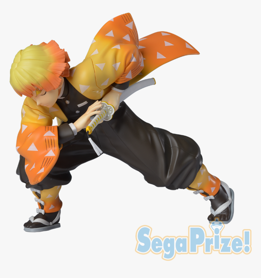4589711314522 - Figurine Kimetsu No Yaiba Zenitsu, HD Png Download