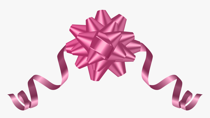 Gold Bow Png Clipart , Png Download - Bow Png Clipart Pink Ribbons Transparent Background, Png Download