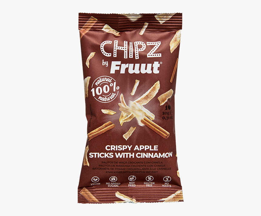 Chipz Manzana Canela 20g - Apple, HD Png Download