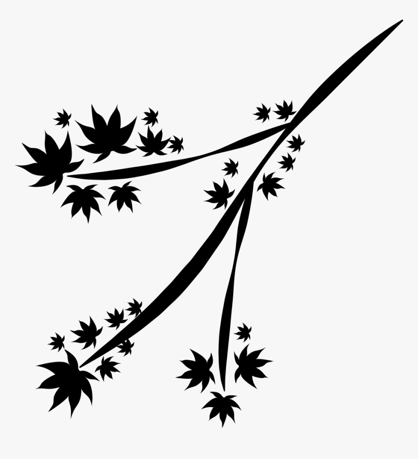 Branch With Leaves - Icon, HD Png Download