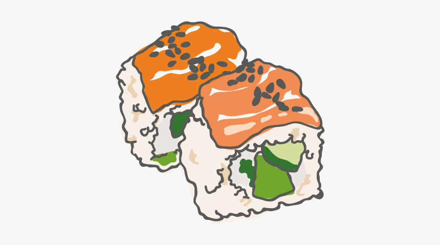 Tokumaru Veebi-illustratsioon - California Roll, HD Png Download