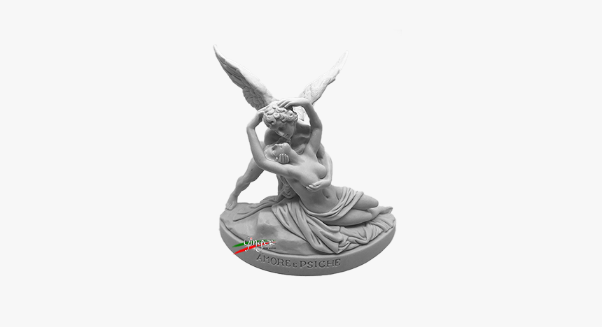 Amore E Psiche, Love And Cupido, Cupido And Psyche, - Statue, HD Png Download