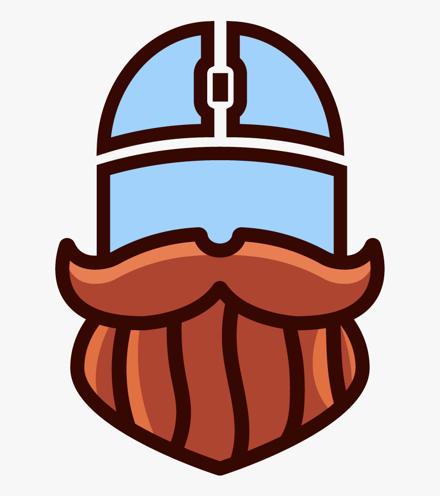 Beard Click Design, HD Png Download