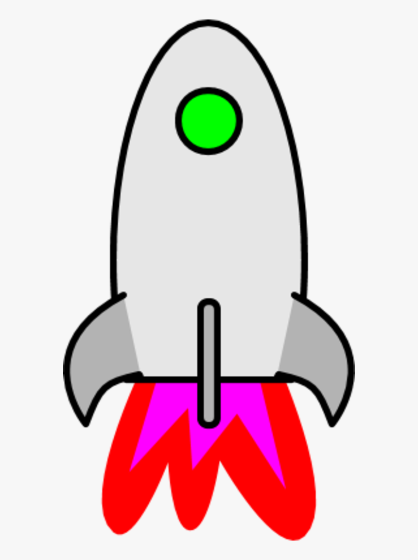 Vector Clip Art - Transparent Background Clip Art Rocket Ship, HD Png Download