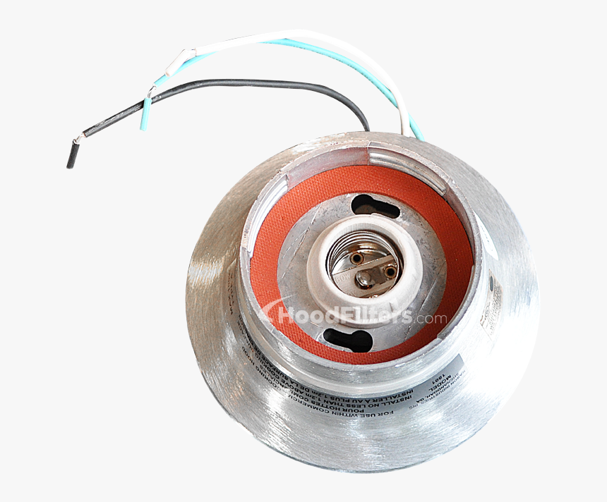 Canopy Hood Lighting Fixture With Tempered Coated Globe - Wire, HD Png Download