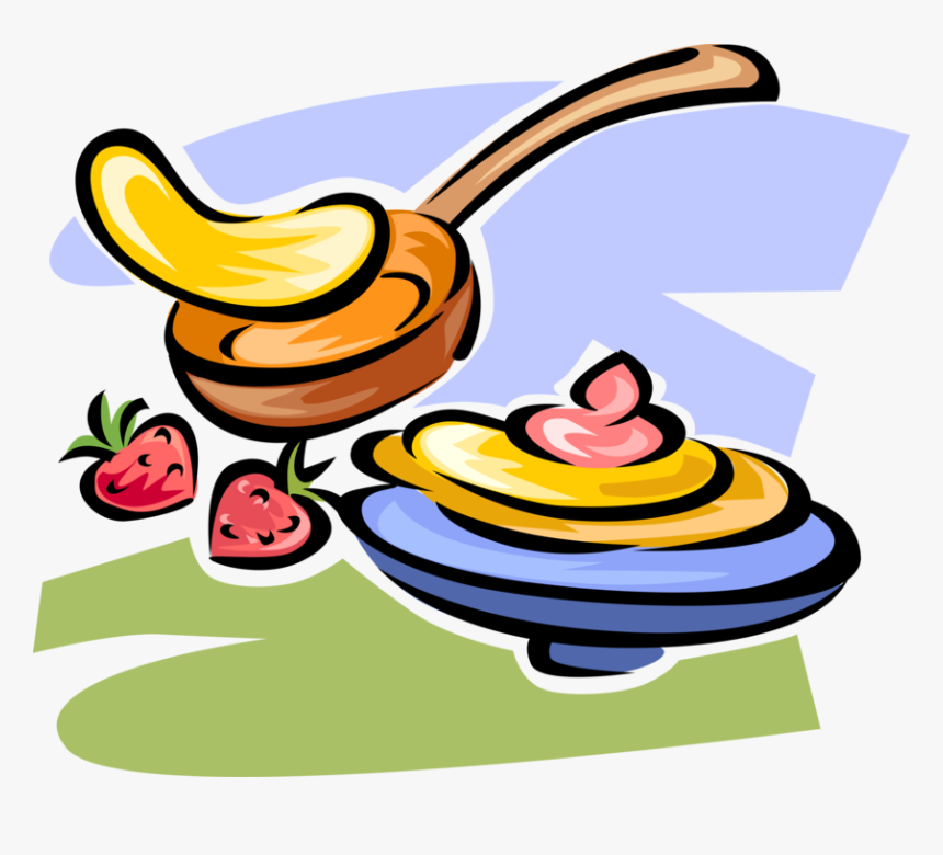 Vector Illustration Of Breakfast Pancakes Or Flapjacks, HD Png Download