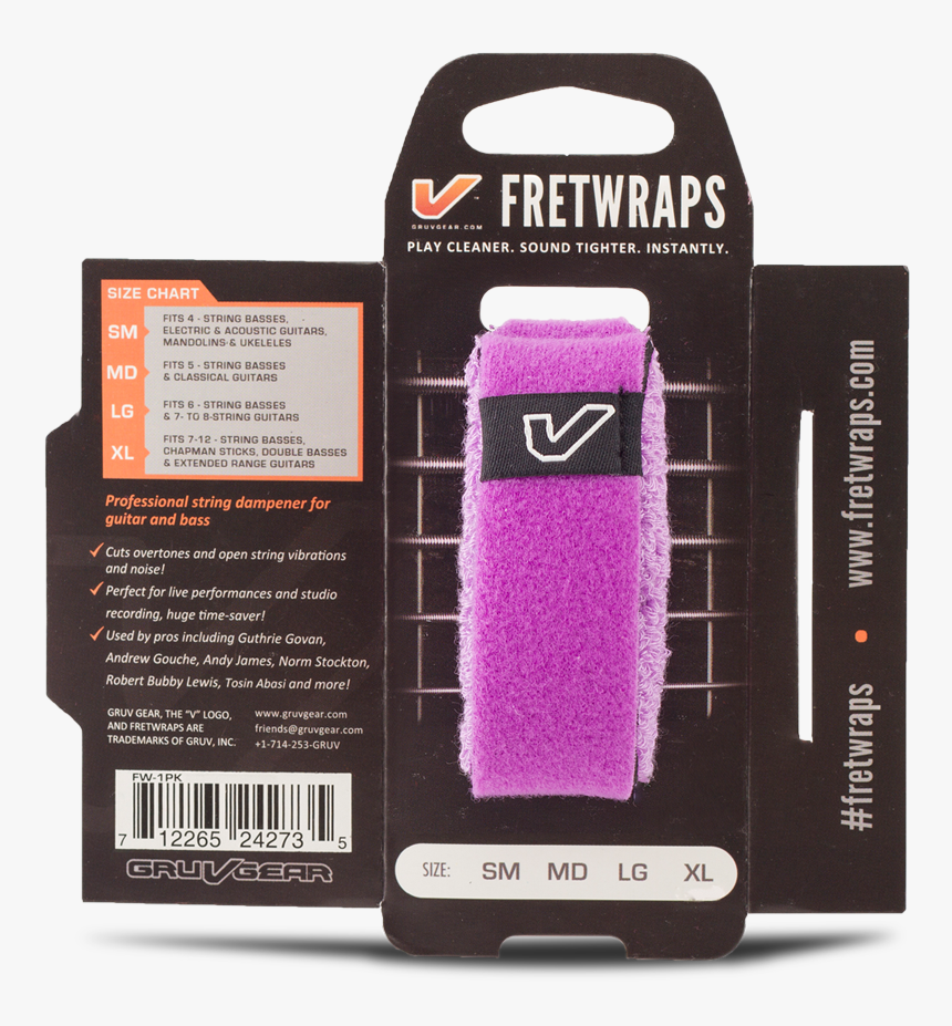 Fretwraps™ String Muters - Fretwrap 카모, HD Png Download