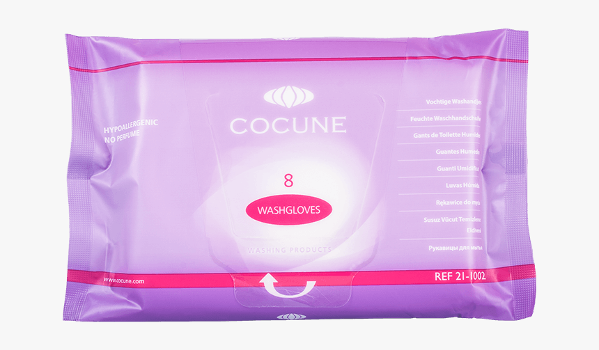 Fragrance-free Waterless Hand Cloths - Cocune Wash Gloves, HD Png Download