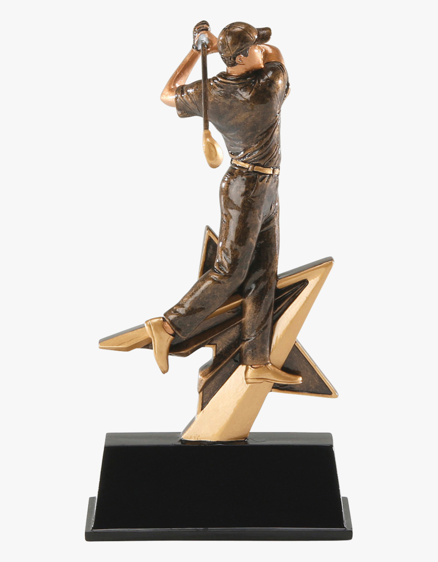 Golf Male Star Power Sport Series P - Trophy, HD Png Download