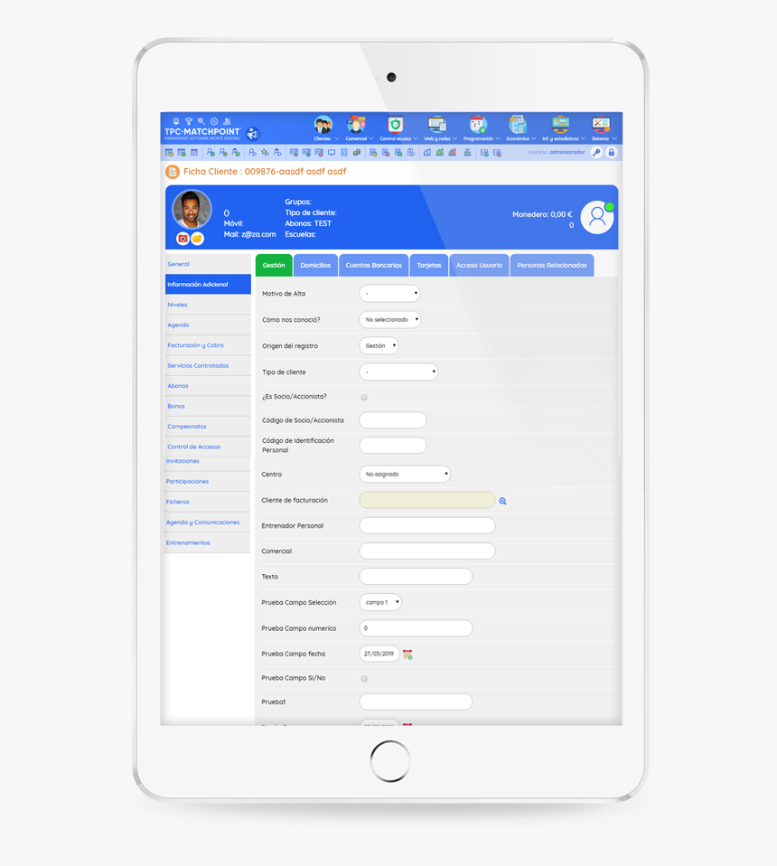 Management Of Membership Fees Or Clients - Recibo Clases De Baile, HD Png Download