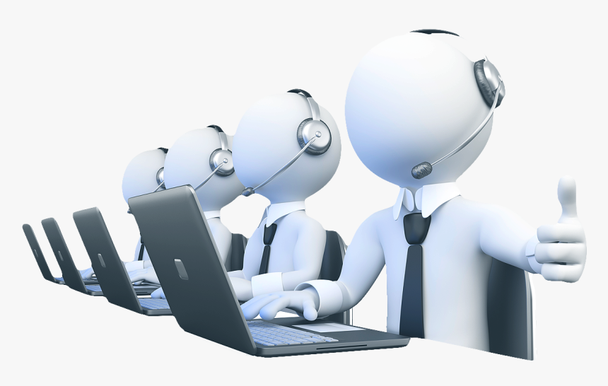 Atendimento De Excelência Ao Cliente - Consultant On Telephone Clipart, HD Png Download