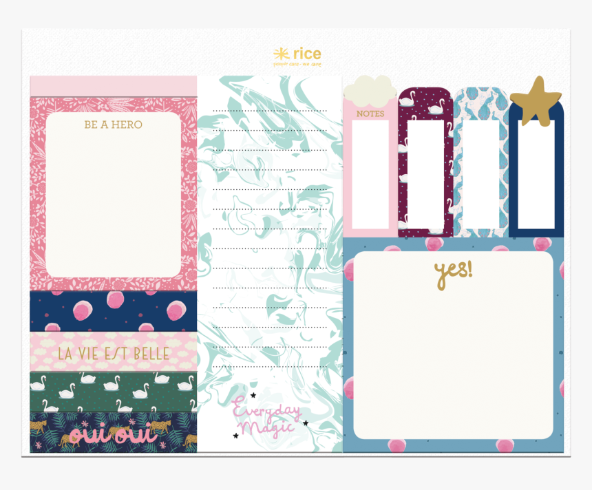 Colorful Sticky Notes Png, Transparent Png