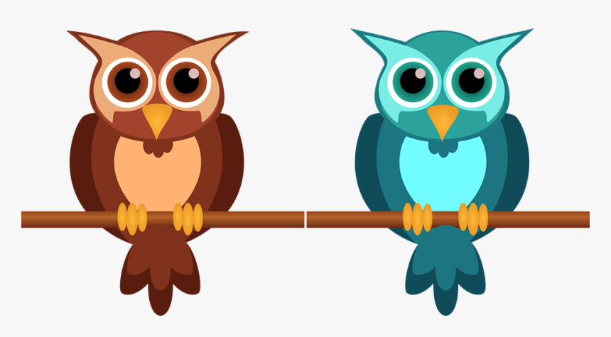 นก ฮูก ตัว การ์ตูน, HD Png Download