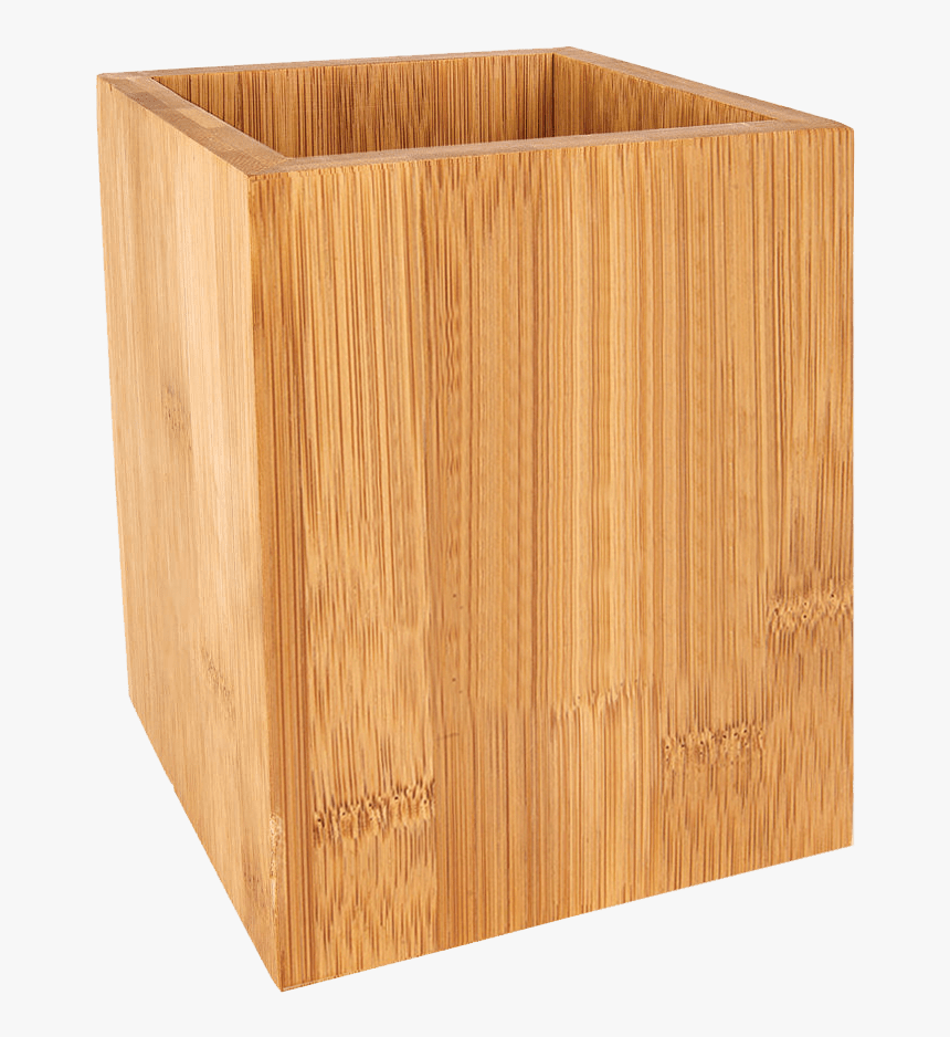 Bamboo Utensil Holder - Utensil Holder, HD Png Download
