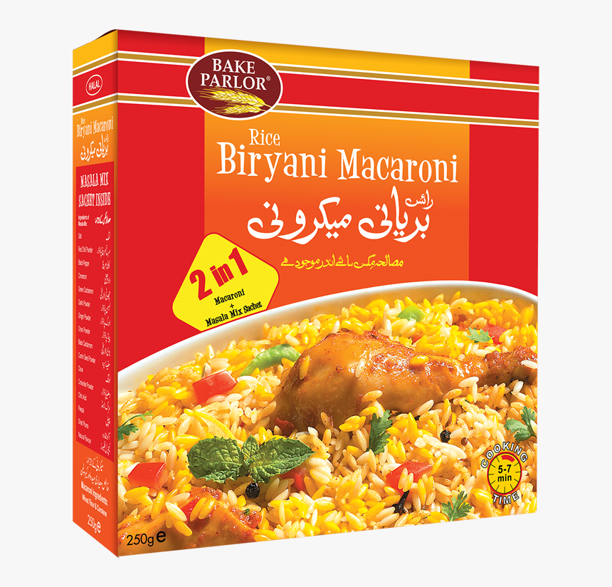 Bake Parlor Biryani Macaroni, HD Png Download